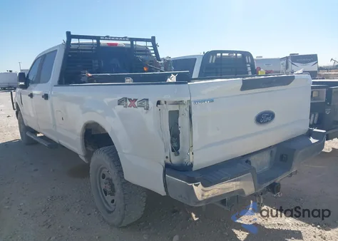 2019 Ford F-250 Xl из США, поврежденный, VIN 1FT7W2B69KEG40658